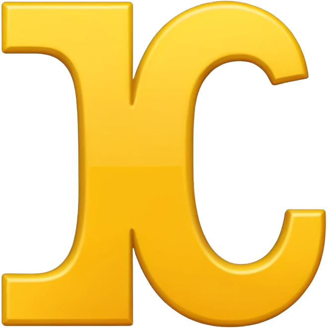 The letter “L” with a yellow background  emoji