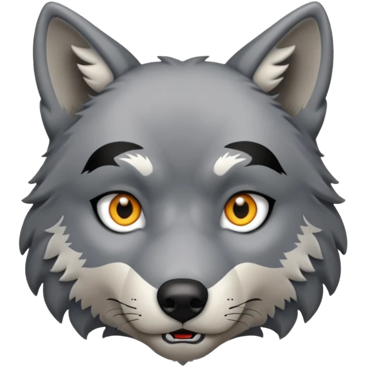 Wolf emoji