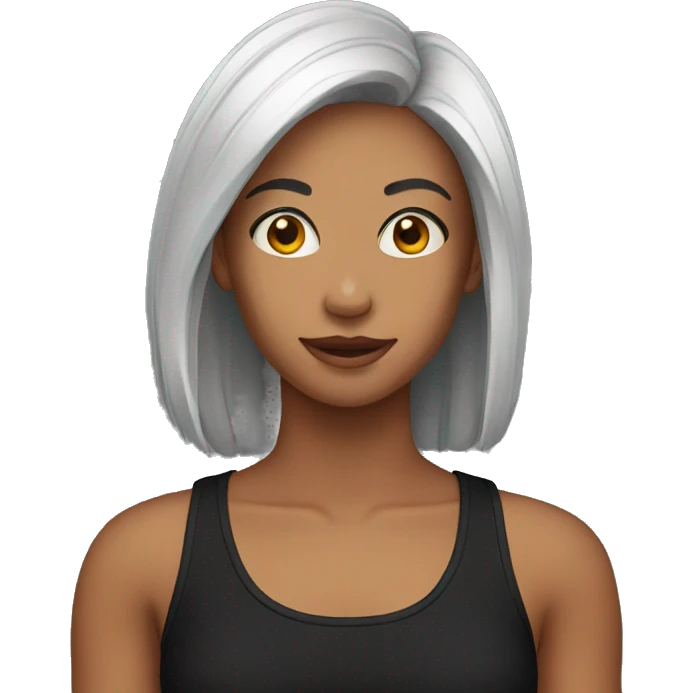 black tank top emoji