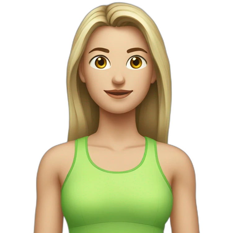 жінка спортсменка emoji