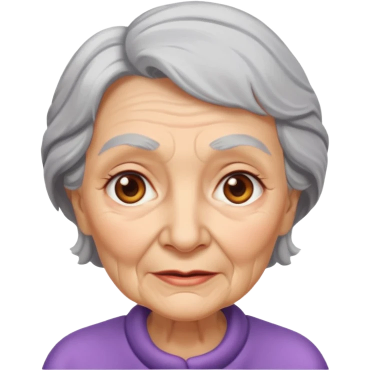 Old lady emoji