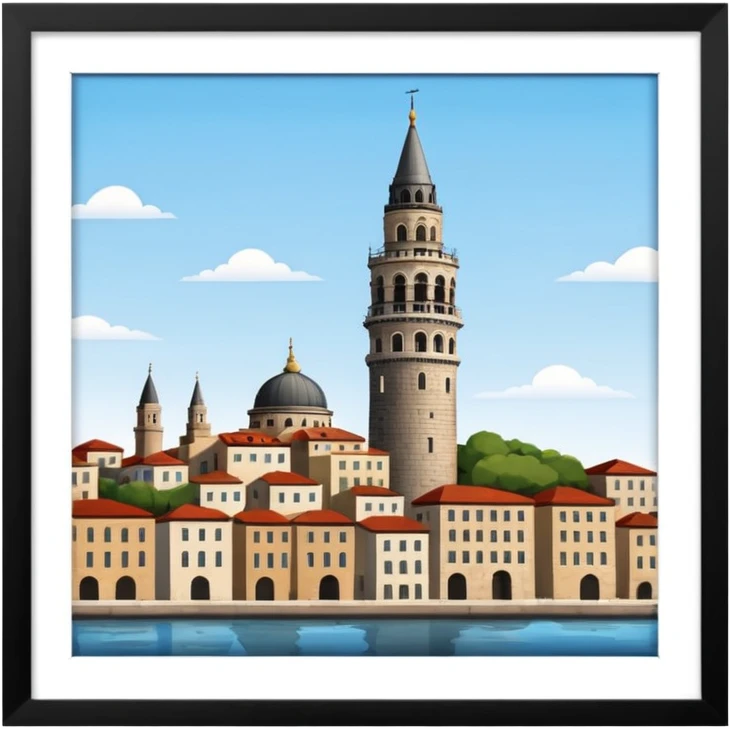 Galata Tower emoji