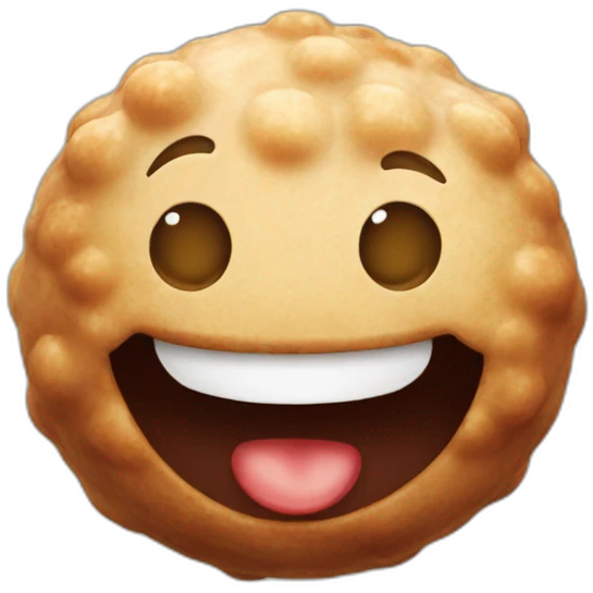 happy meatball emoji