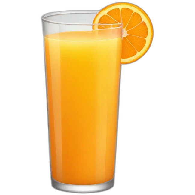 orange juice emoji