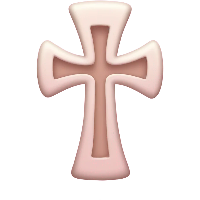 Light pink ankh  emoji