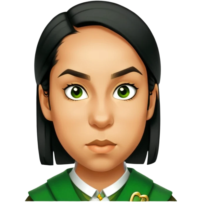 Wearing a Green Kilt emoji