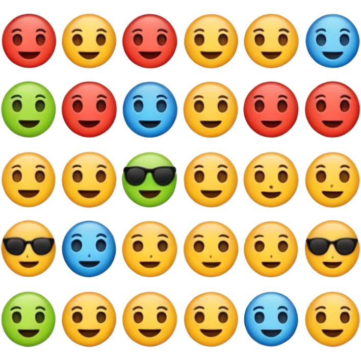 make a 67 emoji but insted of 67 put 21 emoji
