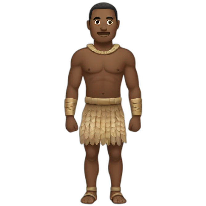 Fijian Warrior emoji