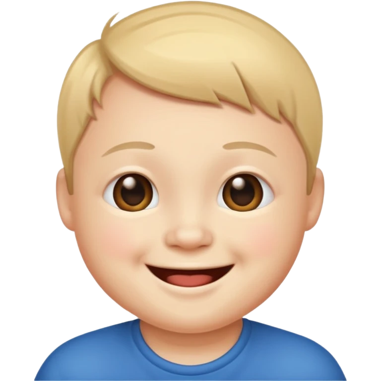 Smiling emoji with Down syndrome emoji