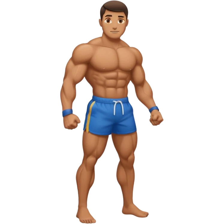 persona haciendo fuerza emoji