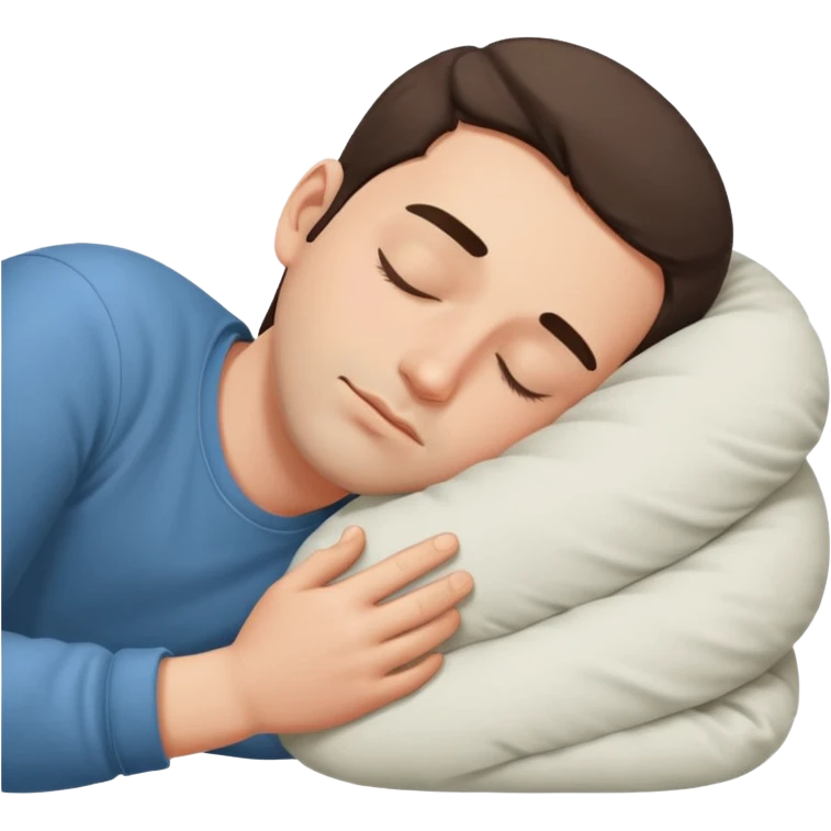 Man sleeping emoji