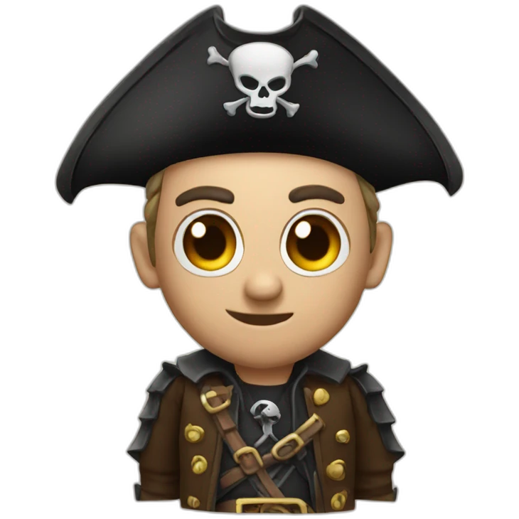 Spider pirate emoji