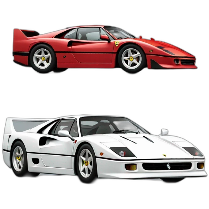 Ferrari f40 emoji