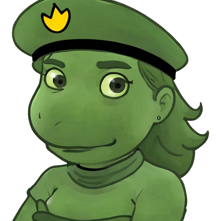 a girl whos arms are crossed around neck with a mad face  emoji