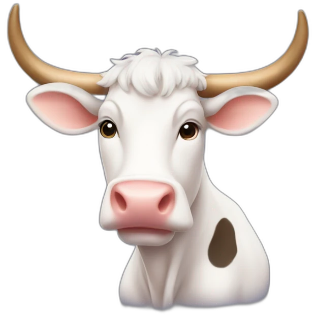 cow that thinks he's a fairy emoji