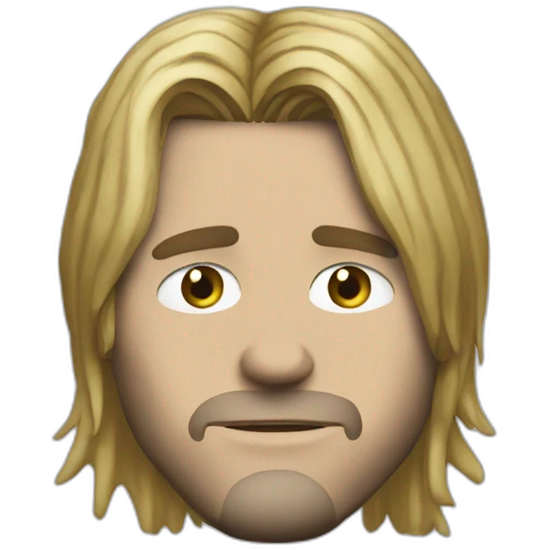 Kurt Cobain emoji