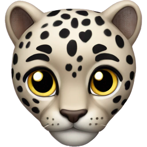 Panter heart emoji