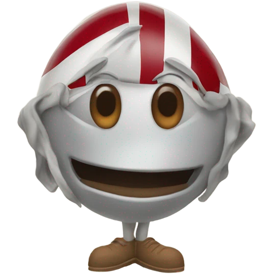 Happy buckeye emoji