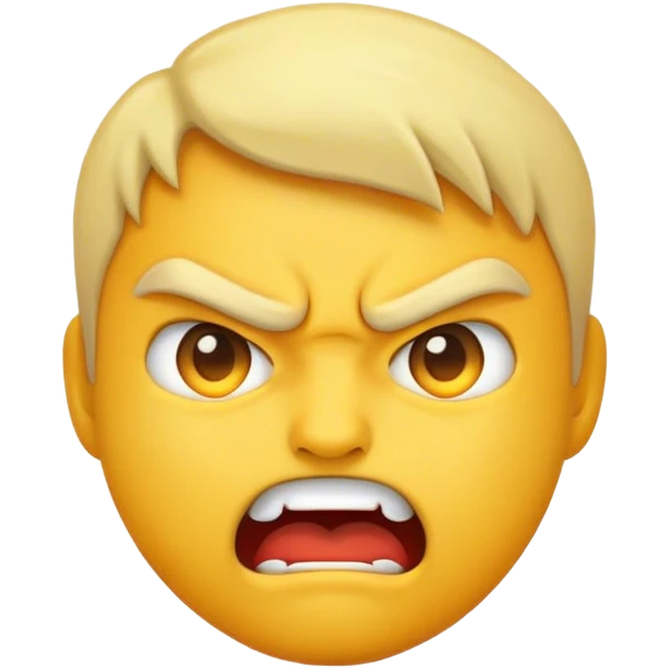 Furious emoji emoji
