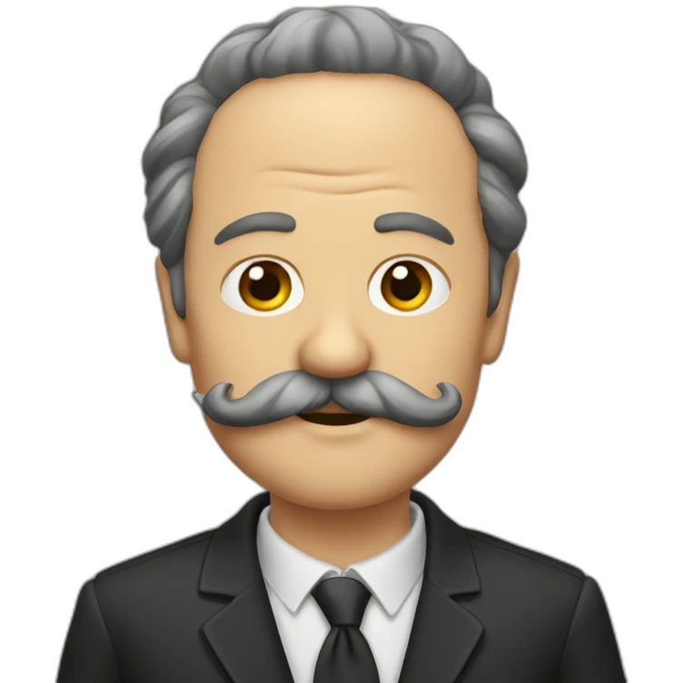 moustasch man emoji