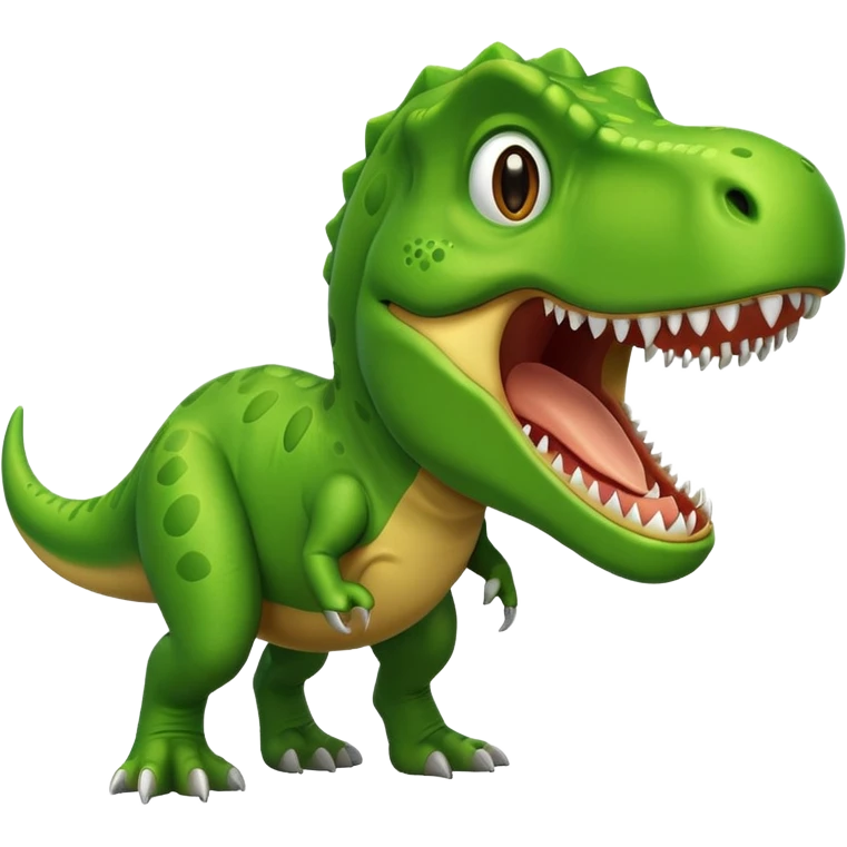 Cartoon T. rex doing something  emoji