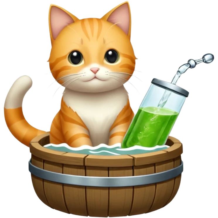 Котел с зеленой жидкостью внутри  emoji