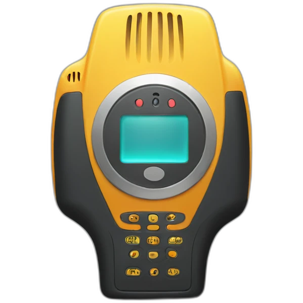 A walkie talkie device emoji