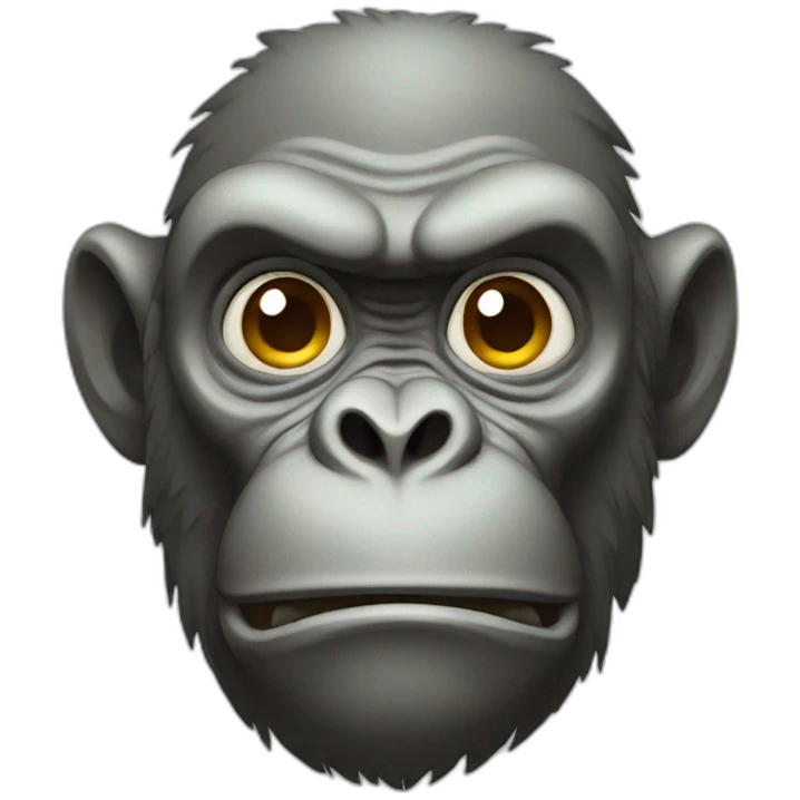 Stone ape emoji