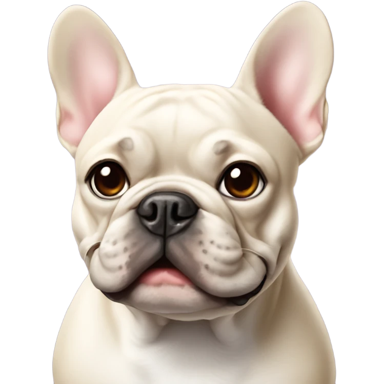 French bulldog  emoji