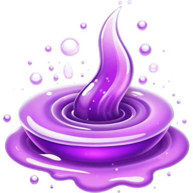 glitter purple remedy emoji