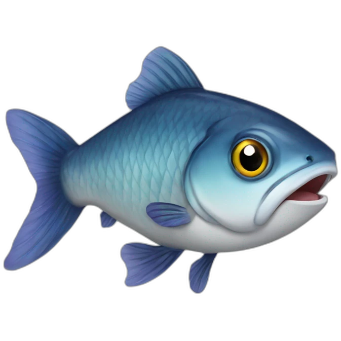 Cat fish emoji