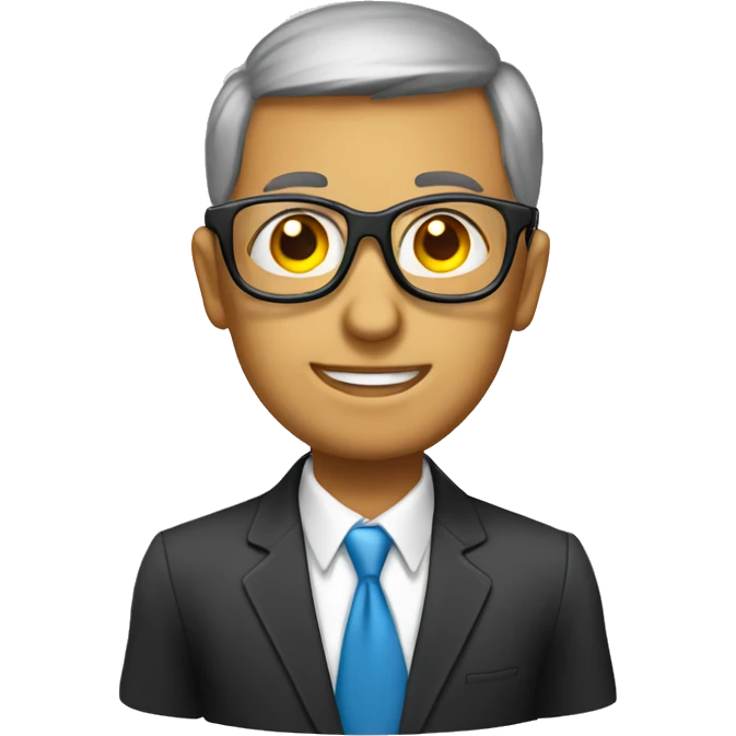 sole con occhiali emoji