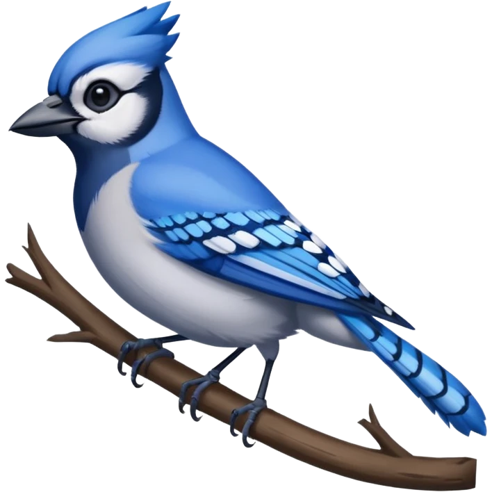 A bluejay emoji