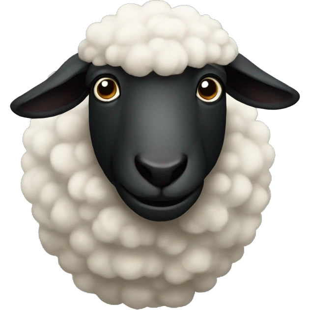 Black sheep emoji
