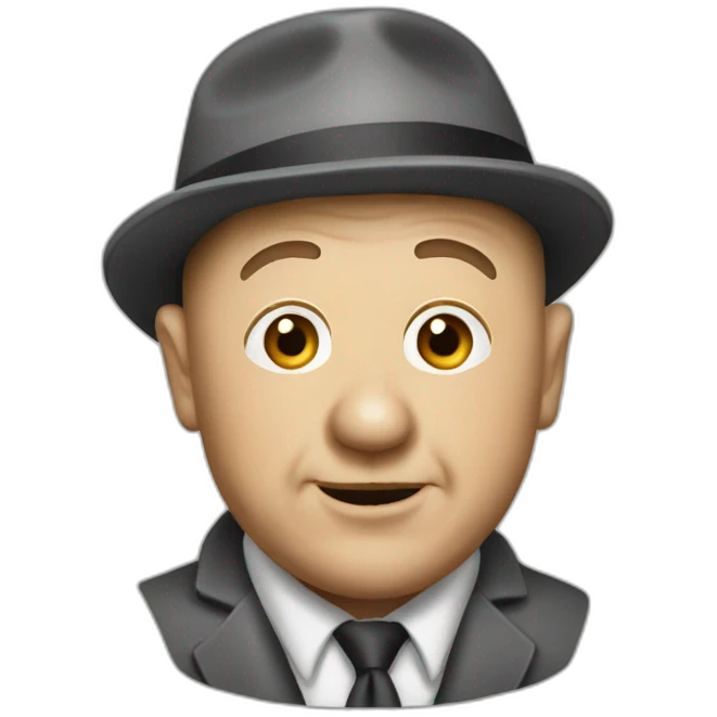 Curly Howard three stooges emoji