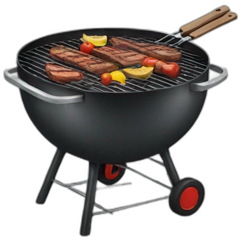 Un barbecue emoji