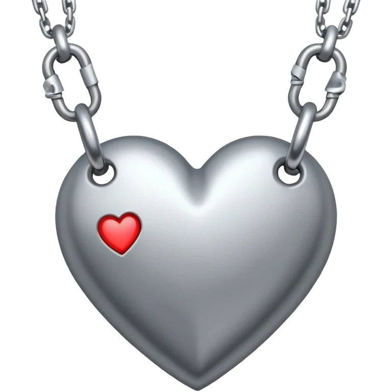 broken chain with a small heart inside emoji