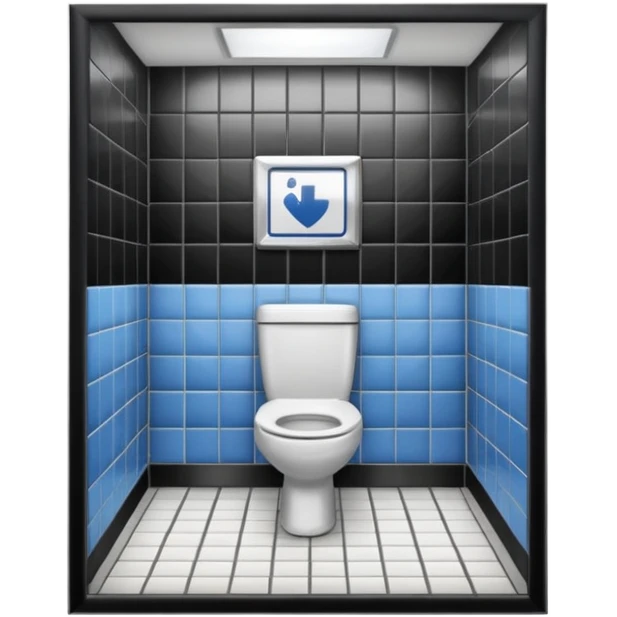 public restroom emoji