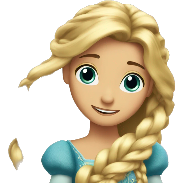 Rapunzel emoji