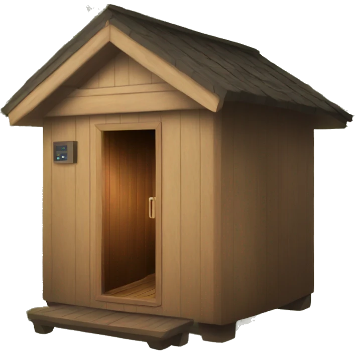 Sauna cabin  emoji