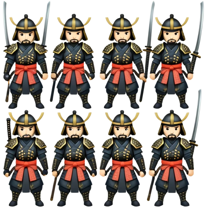 12 самураев  emoji