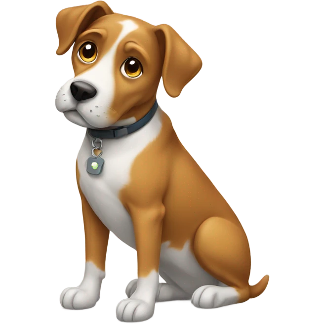 Dog wearing shoes  emoji