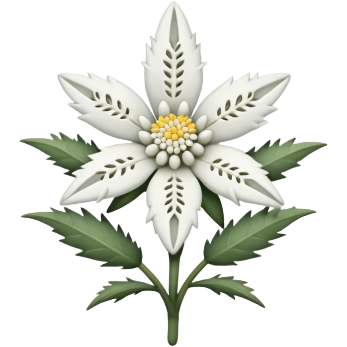 edelweiss emoji
