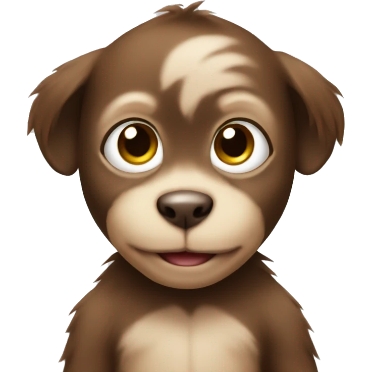 puppy monkey baby emoji