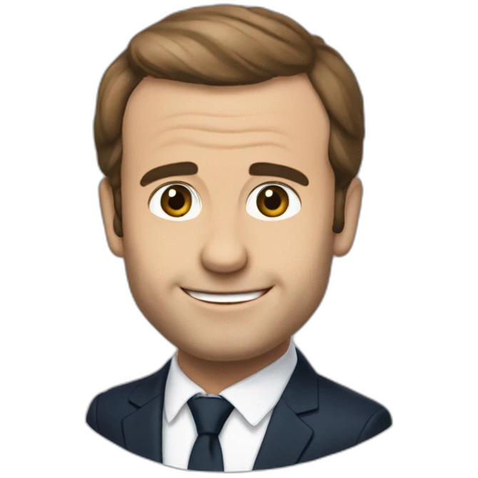 Macron-doigt emoji