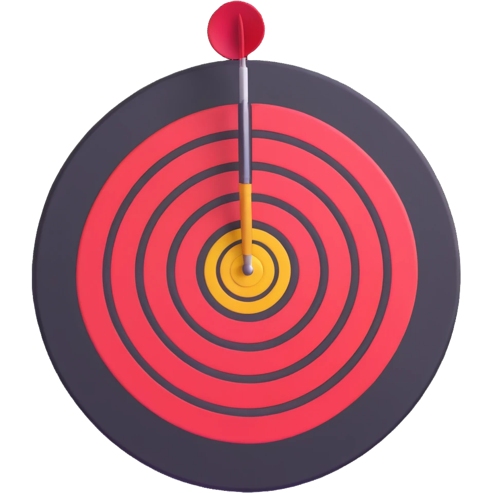 dart target bullseye emoji