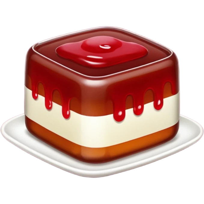 Red Bean Paste Jelly emoji