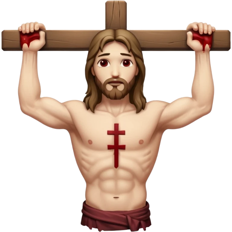 jesus-body-on-the-cross emoji