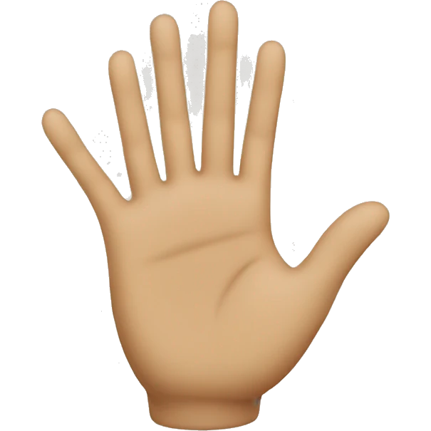 Hand rock and Rolland emoji