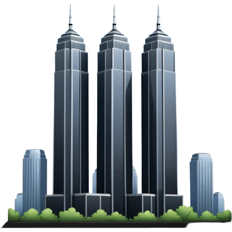 the twin towers emoji